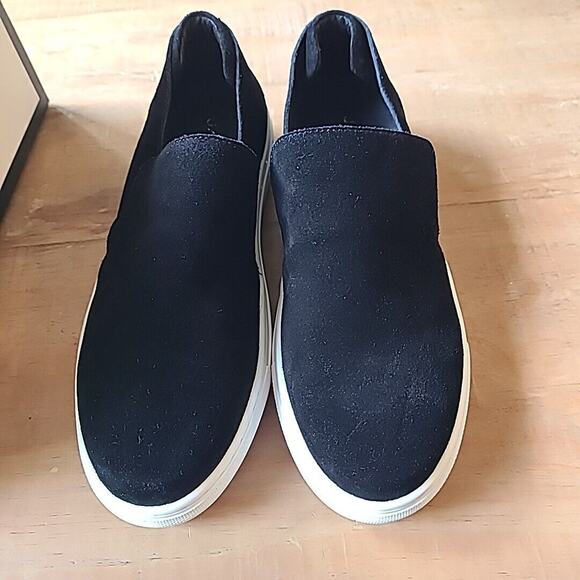 J Slides Perrie‎ Slip On Sneaker style shoes Black Suede Leather Womens 8.5 NEW - Picture 5 of 5